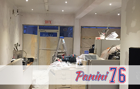 Lancement du restaurant Panini 76